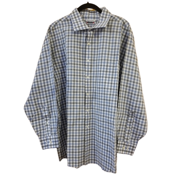 Van Heusen Plaid Button Down Size 32/33 - Picture 3 of 10